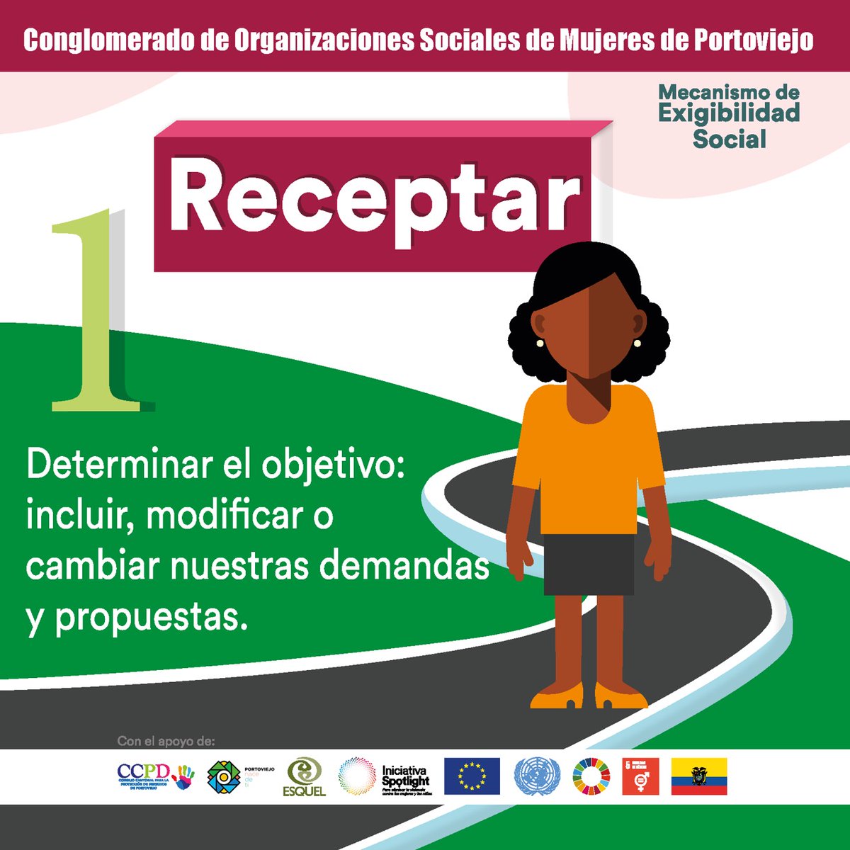 ForoManabi's tweet photo. Presentamos el Mecanismo de Exigencia y Exigibilidad de las Organizaciones de Mujeres del Cantón Portoviejo. 
#SpotlightEC. 
#SpotlightFindelaViolencia https://t.co/U6DJ3N2OfI