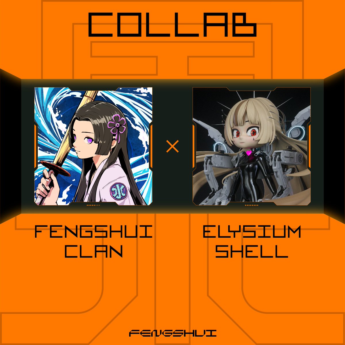 ⛩️Elysium Shell X FengShui Clan ⛩️

Elysium Shell is a collection of delicate full body 3D characters! 

💎Giving away 3 WL spots here. 

・Follow <a href="/elysium_system/">ElysiumShell</a> + <a href="/FengShuiClan/">𝐅𝐞𝐧𝐠𝐒𝐡𝐮𝐢 𝐂𝐥𝐚𝐧</a>  
・RT + ❤️ + Tag 3 Friends
・Join both discords 

⏳72hrs #NFTGiveaway #Elysiumshell