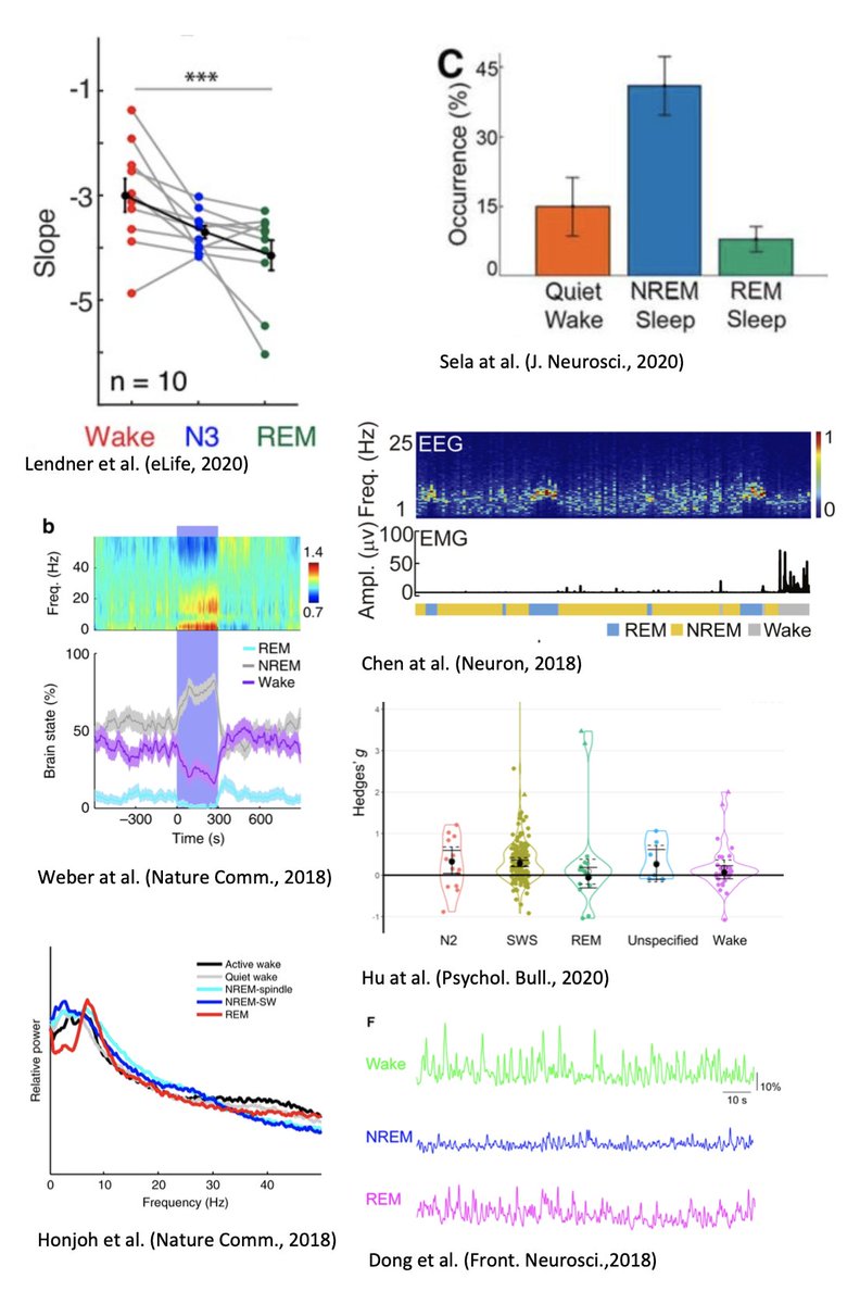 lerknes's tweet photo. Making a plot and decided to check the consensus for coloring sleep-stages. As there is none, I hereby declare Wake as brown, N2 as pink, N3 as yellow, and REM as lime-colored. https://t.co/wAsBBGVsZP