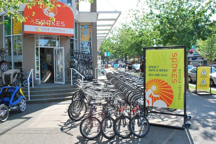 MomImBoredVan's tweet photo. With the largest selection of the newest bicycles, their knowledgeable, committed staff will have you out enjoying one of the best bike rides in the world: The Stanley Park and Vancouver Seawall.  #spokesbikerentals  #rentalbike  #biketheseawall  #momimb… https://t.co/dsmPZ7iPI6 https://t.co/XXfxOhZnVe