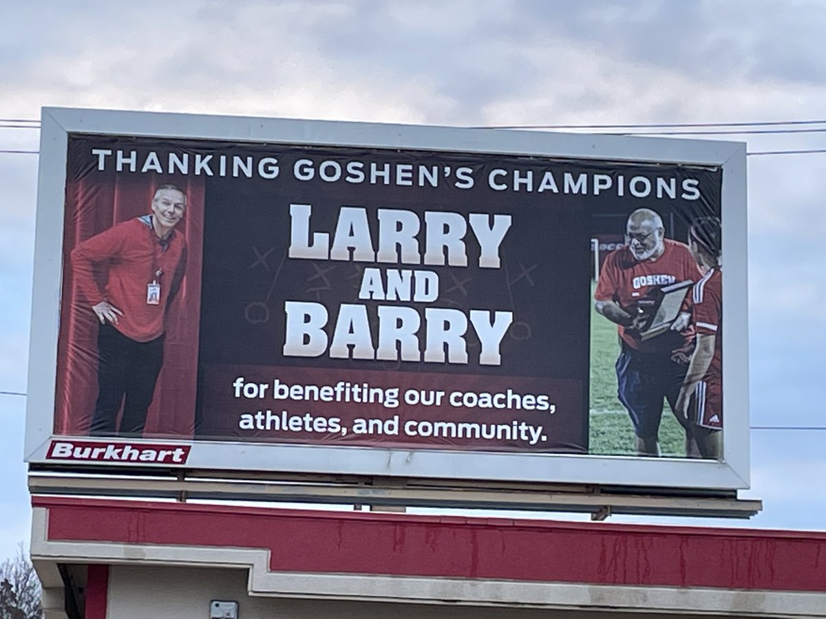 LJKissinger5's tweet photo. Blessed to serve GHS students, their families, and staff for over 20 years.  Working WITH these groups has been the highlight of my professional career.  Thanks to those who sponsored this very kind sentiment. https://t.co/ria4t21JWh