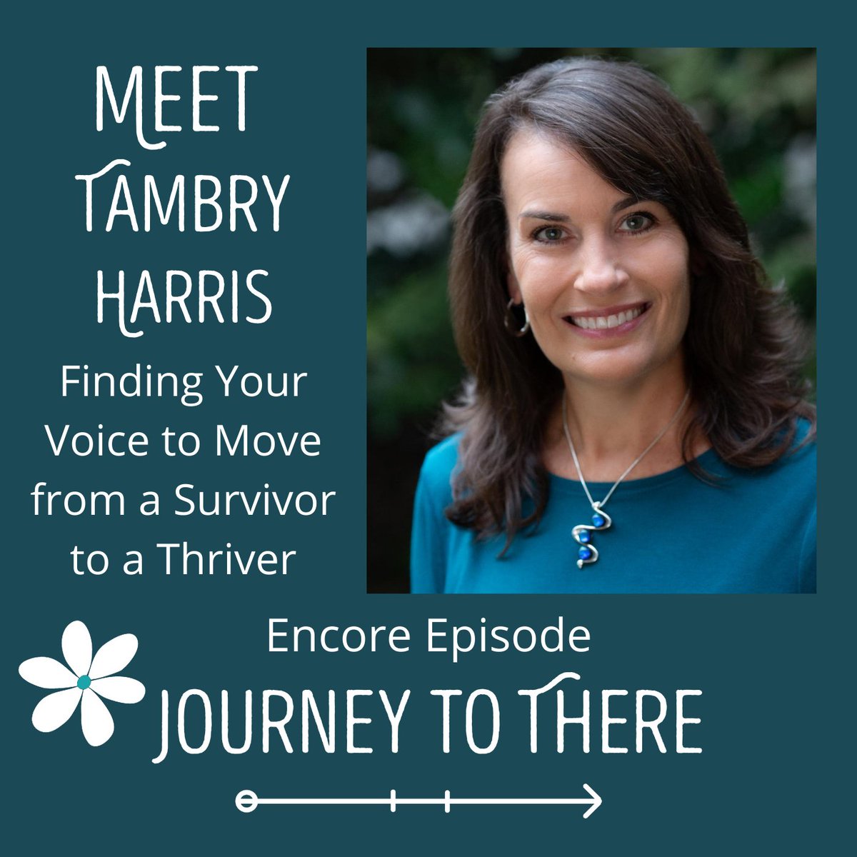 journeytothere's tweet photo. Tune in to this episode with guest Tambry Harris, a spiritual and life coach who went through the process of healing trauma and is helping others do the same to the other side where we feel loved and free. #JourneyToThere #SurvivorstoThrivers https://t.co/LRtCxSaqhV https://t.co/flv8Ldg5BF