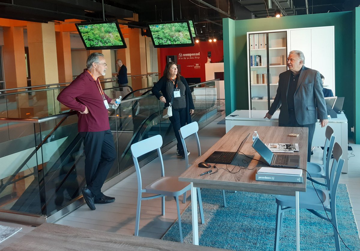 GruppoSaviola's tweet photo. Grande successo per la prima partecipazione di #Composad a @HPMarketNews, una grande occasione per mostrare al pubblico internazionale il nostro design sostenibile e #MadeinItaly. Ringraziamo @Natuzzi per averci ospitato presso Casa Italia.
#GruppoSaviola #TheEcoEthicalCompany https://t.co/IamxXa1rCg