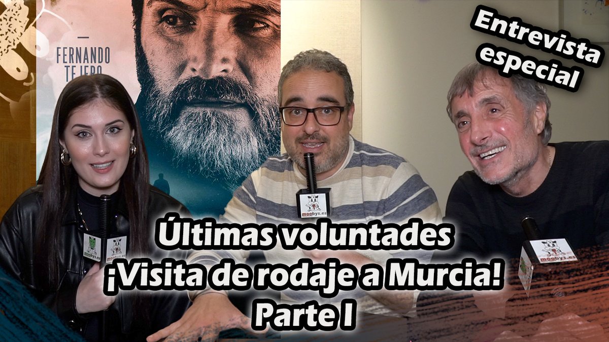#Entrevista

#ÚltimasVoluntades | ¡Visita de rodaje a Murcia!

⏯️ youtube.com/watch?v=xP2ooA…