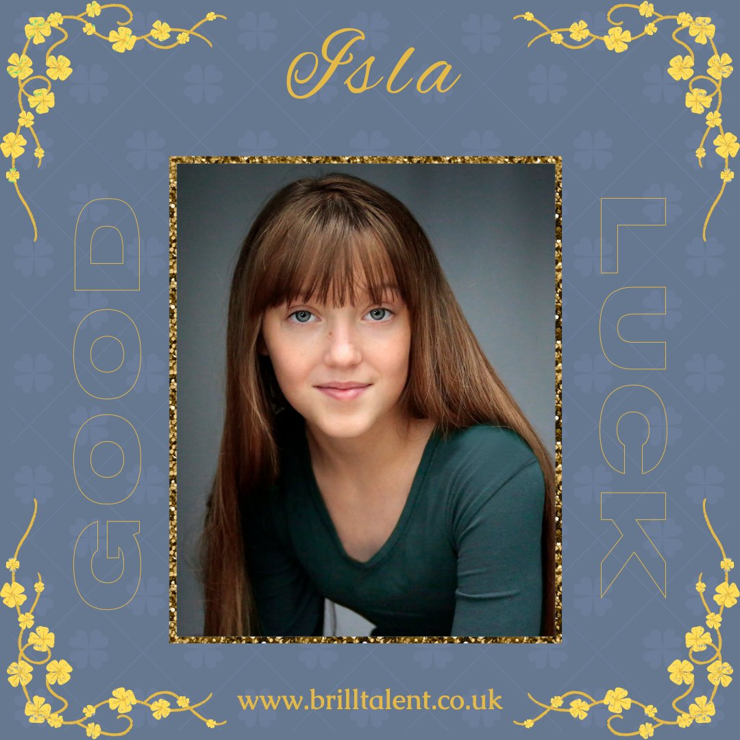BrillTalent's tweet photo. So excited for ISLA who has been invited to an in-person audition for something she has wanted to do for years! 🤞🏻🍀🤞🏻🍀
.
#actor #dancer #singer #audition #liveaudition #keeptrying https://t.co/qUMXWrWrrj