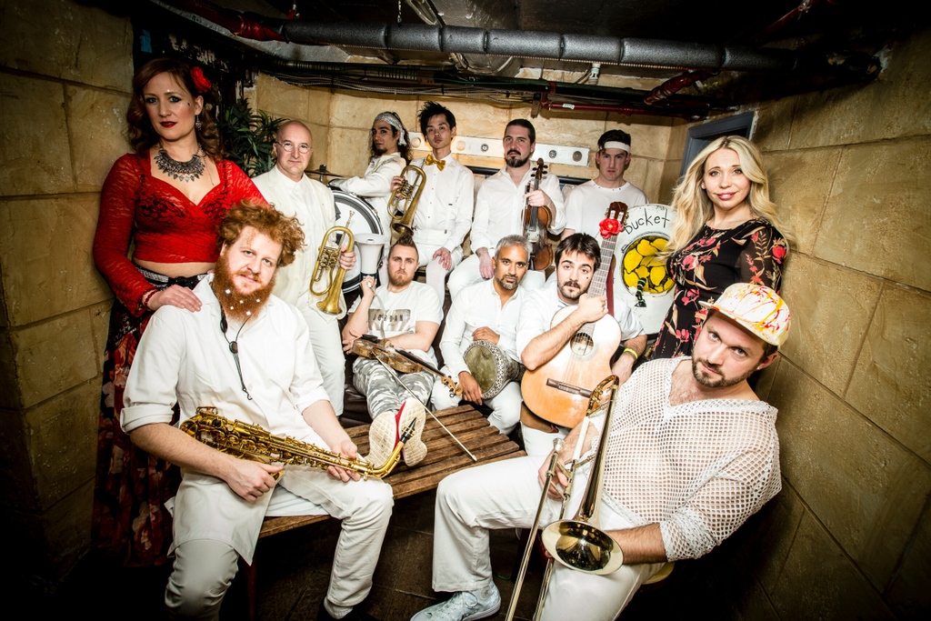 NLFB_festival's tweet photo. Performing at #NLFB50: ๐ Toronto's only #easterneuropean #balkan #klezmer #partypunk #superband @lemonbucket !
Live vid: https://t.co/QRDXmPhU2S
๐๏ธ at https://t.co/n8nsCjwdBV
#ukraine #ukrainian #ukrainianmusic #canadianfestivals #sudburymusic #sudbury #sudburyontario https://t.co/GZgvHMt2uX