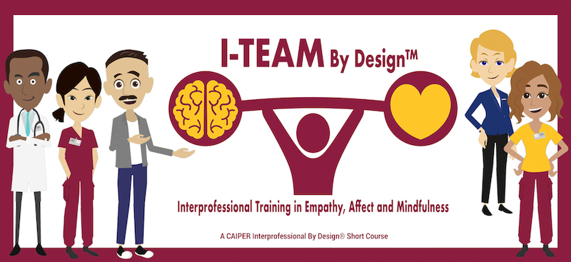 asucaiper's tweet image. I-TEAM By Design™ - #Interprofessional Training in Empathy, Affect &amp;amp; Mindfulness is HERE! 

Check out the latest @asucaiper #blog about #ITEAMByDesign!
ipe.asu.edu/blog/articles/… 
#teambasedcare #HumilityParadigm #IPE
@macyfoundation @asunursing @ASUEmbeddedness
@ASUResearch