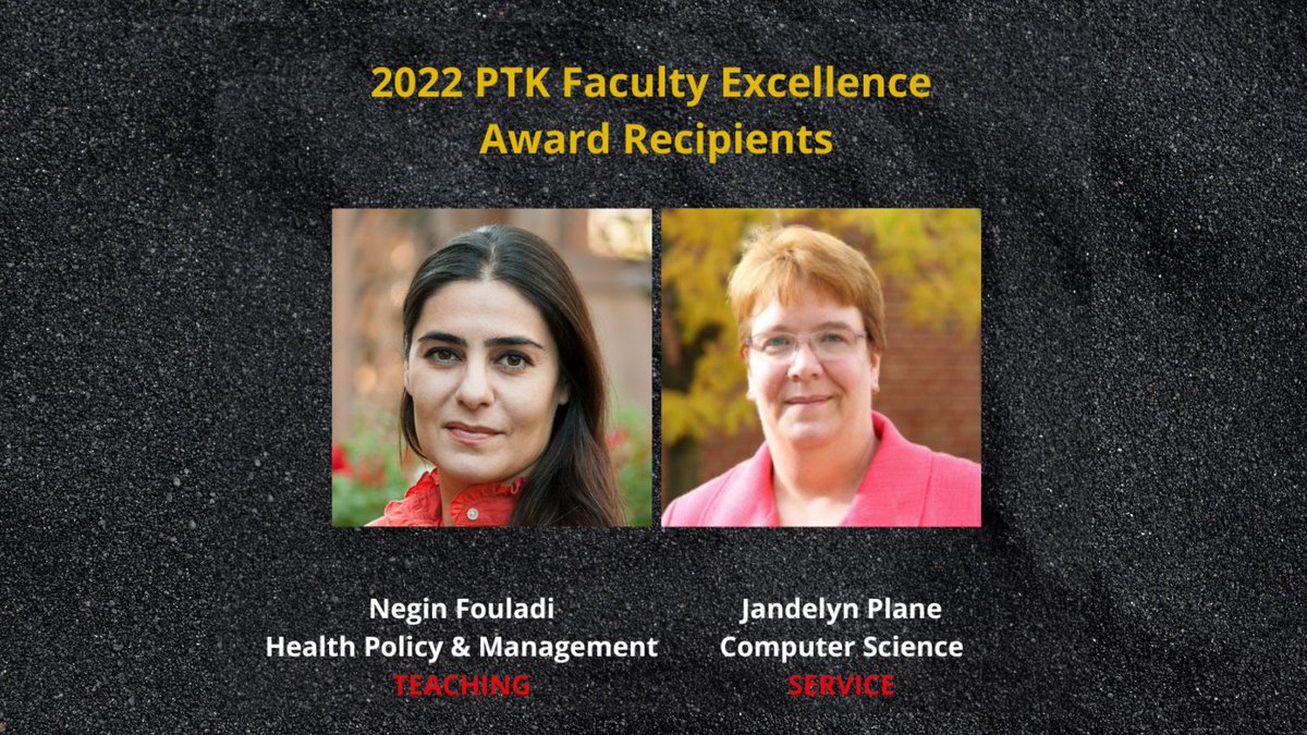 Congratulations to the recipients of the 2022 Provost's Excellence Awards for Professional Track Faculty! <a href="/UofMaryland/">Univ. of Maryland</a> <a href="/UMDPublicHealth/">UMD Public Health</a> <a href="/umdcs/">UMD Department of Computer Science</a> <a href="/UMDscience/">UMD Science</a>