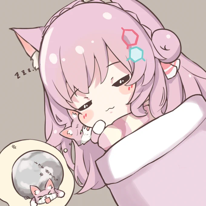 おやすみ!
#こよりすけっち 