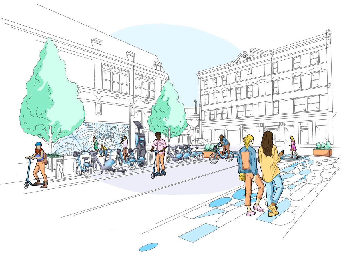 DivvyBikes's tweet photo. BIG NEWS: @lyft is launching dockable @DivvyBikes scooters in Chicago! 

Riders will be able to park in 230 Divvy stations in the core downtown, creating the 1st docked system in the nation that can accommodate both bikes and scooters side-by-side. https://t.co/vVYuqdWZd7