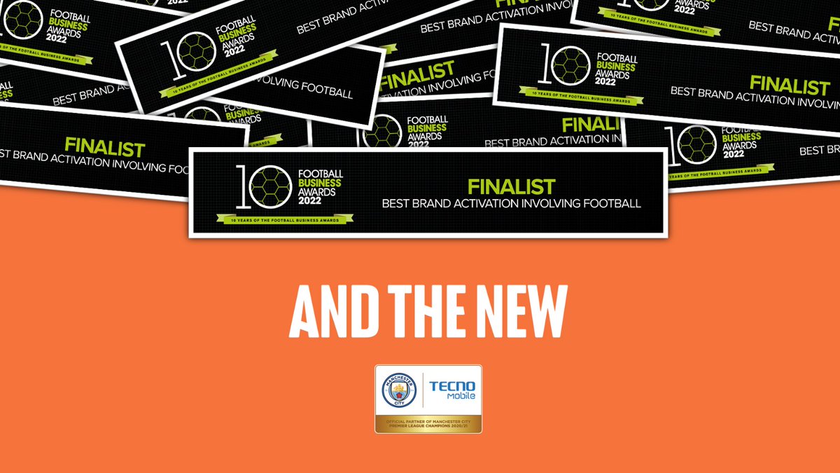 AndTheNewAgency's tweet photo. We've been nominated for a Football Business Award in our first year as an agency! 🏆💪

We're in the mix for Best Brand Activation Involving Football for our integrated #AR campaign with @TECNOMobile &amp; @ManCity. 📲

Here's what we did 👉 https://t.co/qRRPoZurhg

#ManCity #FBA22 https://t.co/6vaAbgPxff