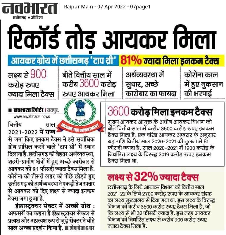 जब छ. ग. में टैक्स 32% ज्यादा मिल रहा है तो हमारे नव नियुक्त शिक्षक को 30% वेतन कम क्यों दिया जा रहा है महोदय <a href="/bhupeshbaghel/">Bhupesh Baghel</a> ji
#स्टाइपेंड_हटाओ

<a href="/drramansingh/">Dr Raman Singh</a> <a href="/RahulGandhi/">Rahul Gandhi</a> <a href="/ZeeMPCG/">Zee MP-Chhattisgarh</a> <a href="/IBC24News/">IBC24 News</a> <a href="/triptisoni6194/">Tripti Soni</a>