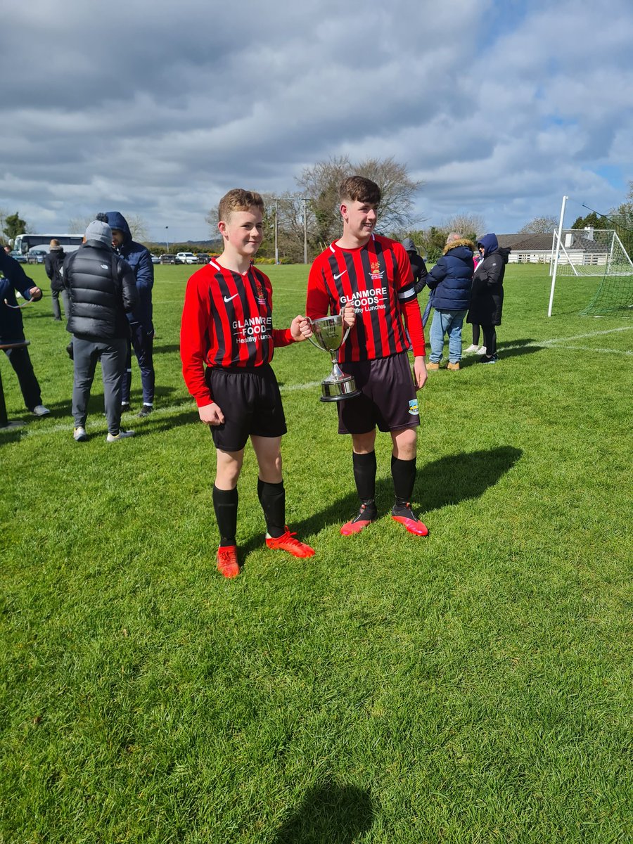 Amazing day for our u15 Boys team - winning the schools first trophy in soccer for 18years. ⚽️🏆Delighted for the team, who showed such dedication throughout the year. Well done to @StCiaransCS Kells, who were fantastic opponents.@stjosephsrush @faischools @DaraghNealon