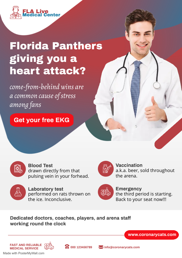 VelvetKnight's tweet photo. I made a thing. @FlaPanthers @HeyRedDeer #TimeToHunt #CoronaryCats https://t.co/3S7VbrKunV