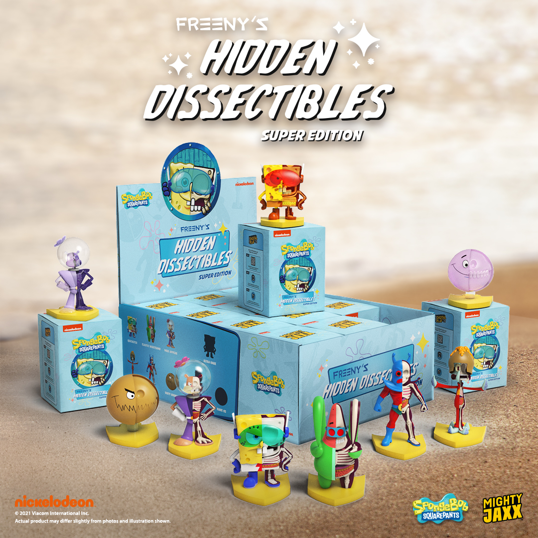 Mighty Jaxx スポンジボブ フィギュア ウルトラ レア シークレット
