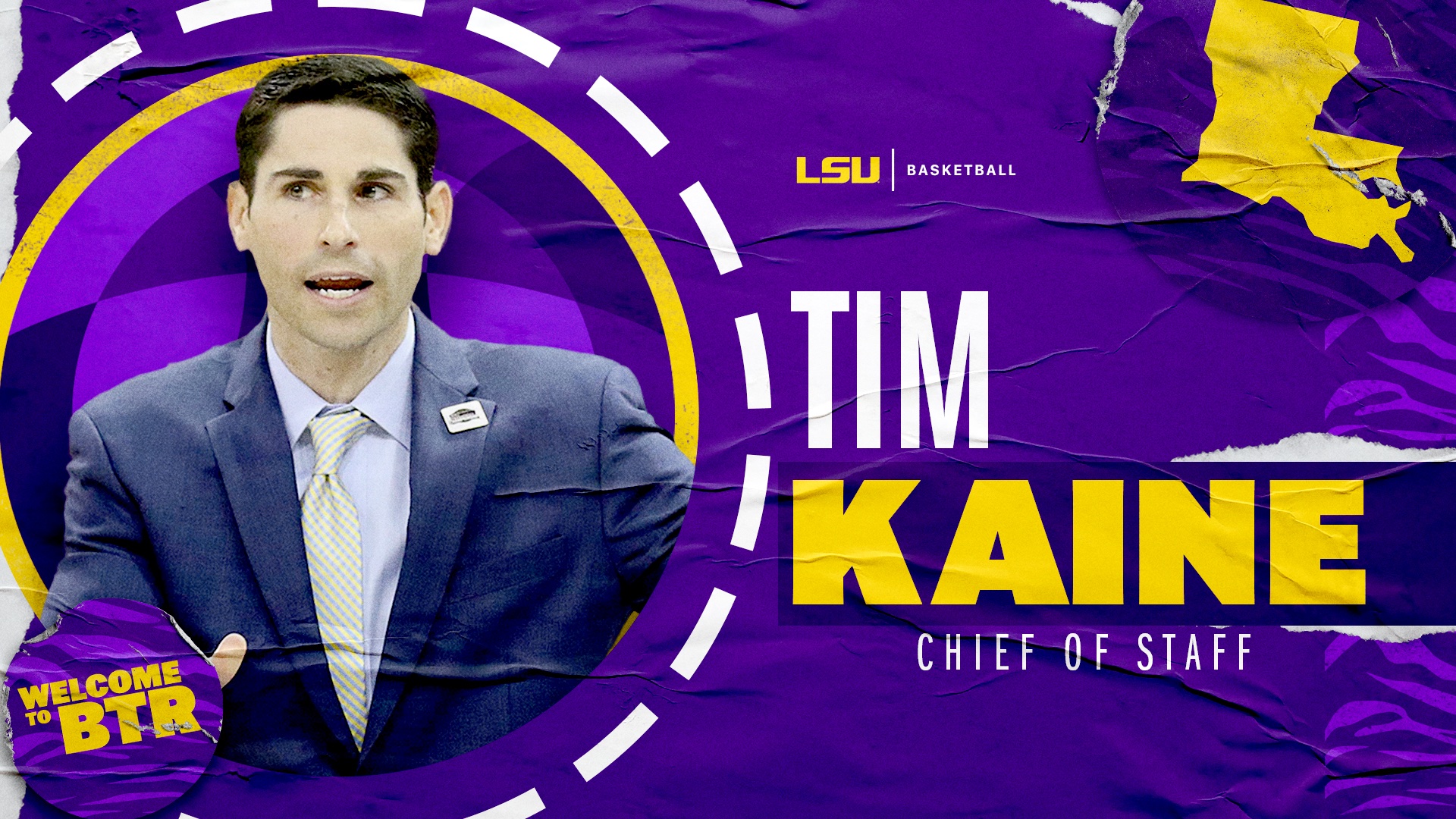 LSU Basketball on Twitter "Tim Kaine will oversee the operations of