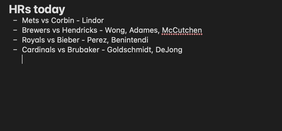 cshel16_'s tweet photo. Opening day today so I took at look at some HR props. These pitchers gave up some HRs during ST and these players hit really well - I hope these all miss so I never post something like this ever again https://t.co/PvzAUgjv6c