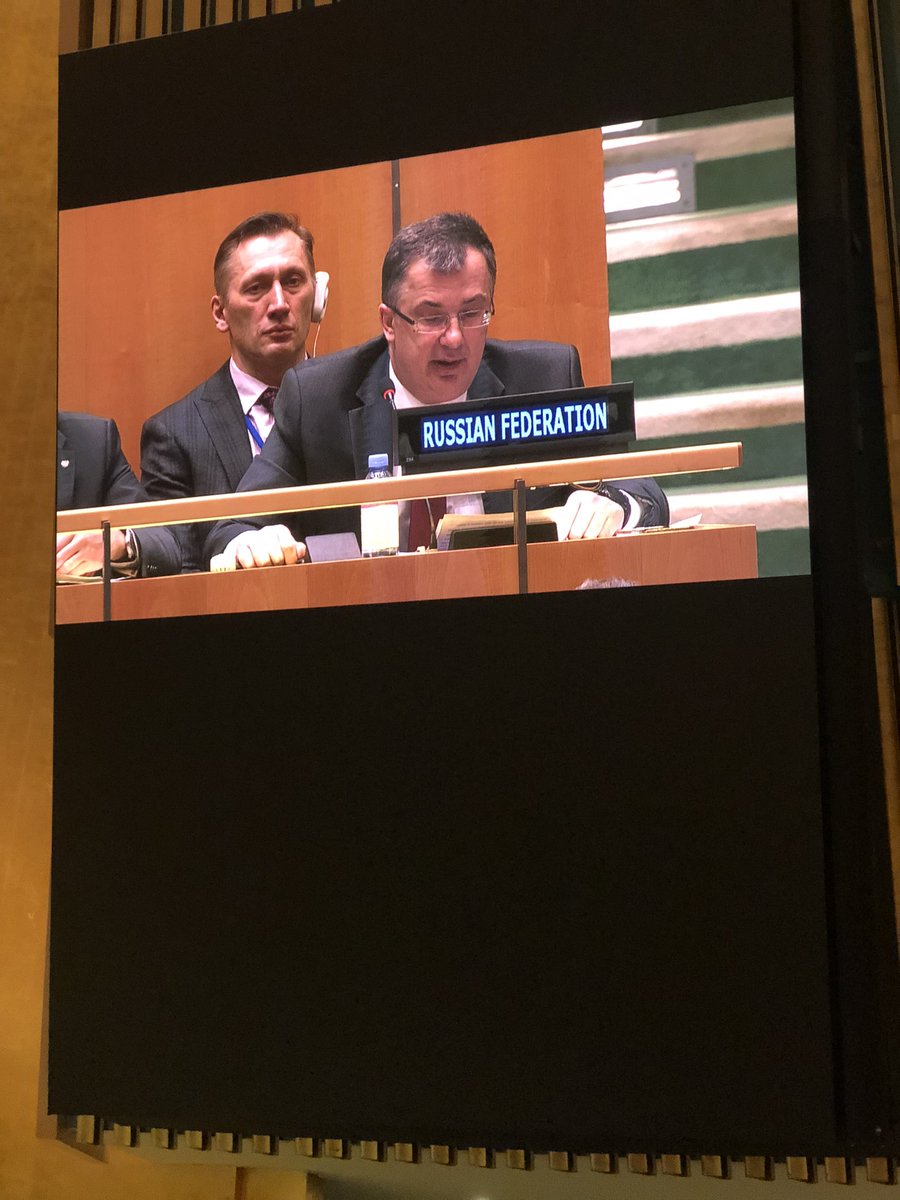 SergiyKyslytsya's tweet photo. Russia capitulates! Have I understood correctly that after we just successfully voted to suspend rights of membership of Russia in HRC the putin’s diplomat just declared that RF withdraws completely from HRC? Shouldn’t have been elected to HRC in the first place! Too late Conrad! https://t.co/zMevcY4cx3