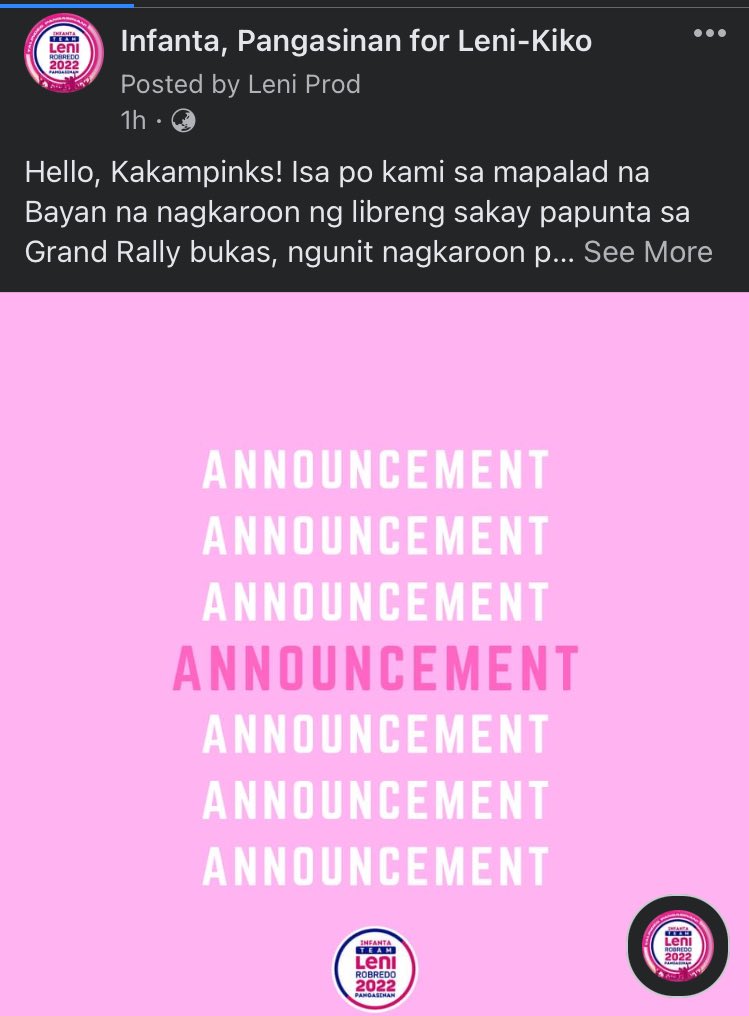 missFAYEth's tweet photo. Hahadlangan ngunit di papatinag. In less than one hour, nakalikom kami agad to hire vans para sa mga kakampinks natin sa Infanta, Pangasinan... all because of the help of our fellow kakampinks. Sa mga nagbanta po sa mga bus na dapat aming sasakyan, GOD bless po!#LetLeniLead2022 https://t.co/a5Pv4xN5nj