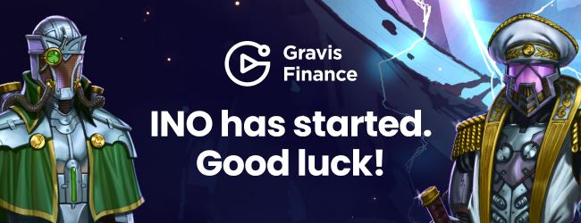 Guys, if you're lucky to be in the whitelist, then don't hesitate and dive into INO! 🔊 You can already buy Gravis Finance NFTs with a guaranteed $GRVS allocation. public.gravis.finance/?network=56 🚀🚀🚀 Go-go-go!!!