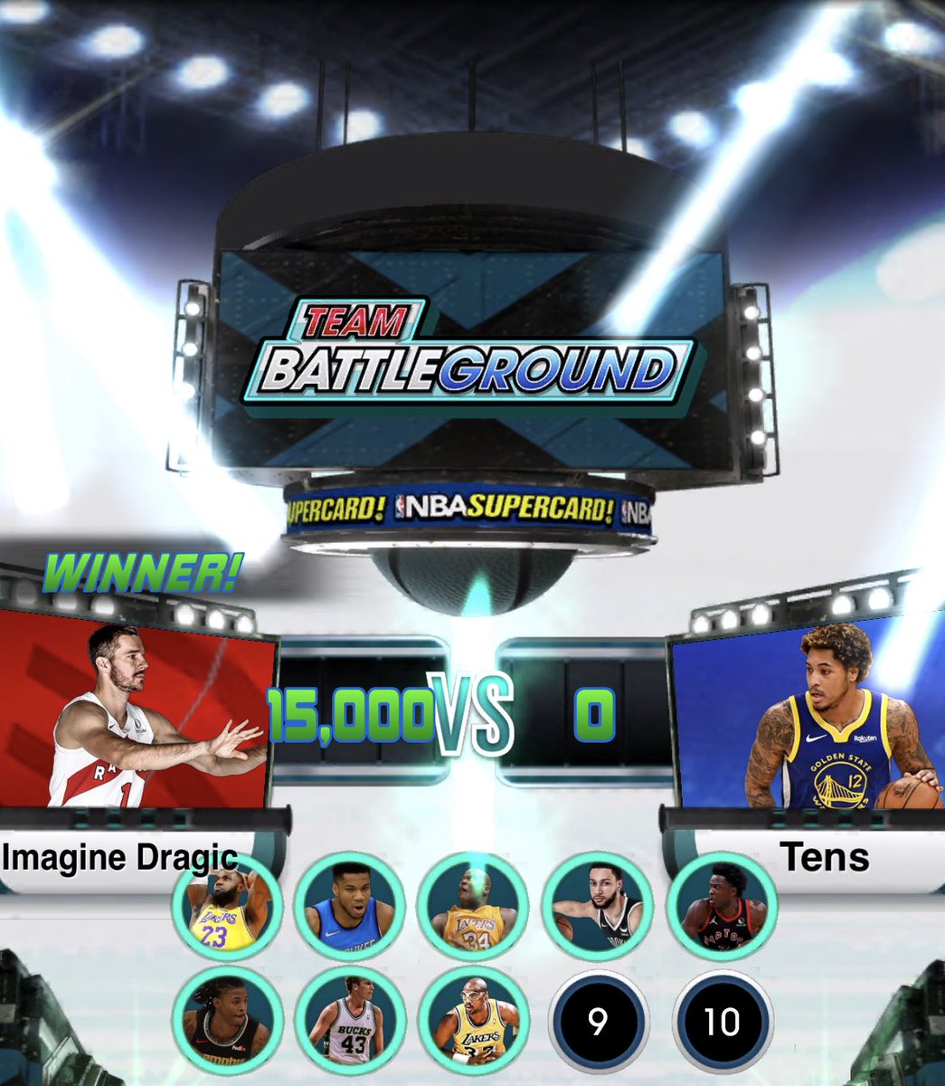 ImagineDragic's tweet photo. 10/10 p e r f e c t 

🥇🏆🏀💪

Want to win with us?  PM or request to join in the game!

#nbasupercard #NBA #supercard #nba2k #2k #basketball #CatDaddyGames #2ksports https://t.co/piYWJUgsym