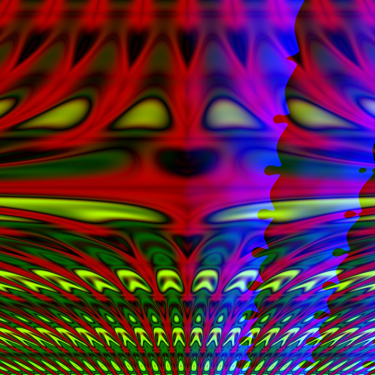 ArtRalgo's tweet photo. If you throw enough random factors into #generativeart you can get some #infinitemonkey style results - I call this "cryogenic chambers at warp speed" https://t.co/p30J1mWG3t