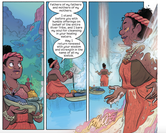 GraphixBooks's tweet photo. I love how much of the art tells the story. Coming from prose, I had to shift to a more visual way of thinking. It took some practice, but the end result was something amazing that only the comics medium can capture. 🎨:@mobydika 

#GraphixTakeover

https://t.co/y77Tcw4jyl https://t.co/5v3exdrLco