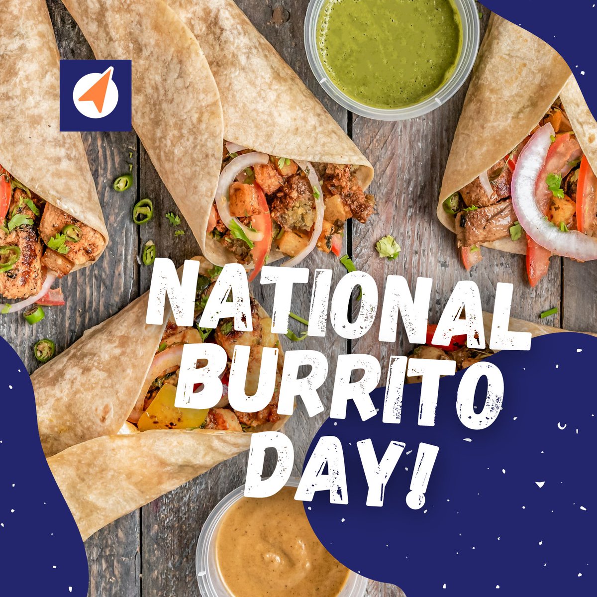 brizofood's tweet photo. Celebrate National Burrito Day by ordering a Burrito from your favorite restaurant!

LET'S GET COOKIN! 
https://t.co/VRjg9dYeUD 
info@brizodata.com

#foodmetrics #strategy #analytics #restaurantintelligence https://t.co/4e4FijHj0A