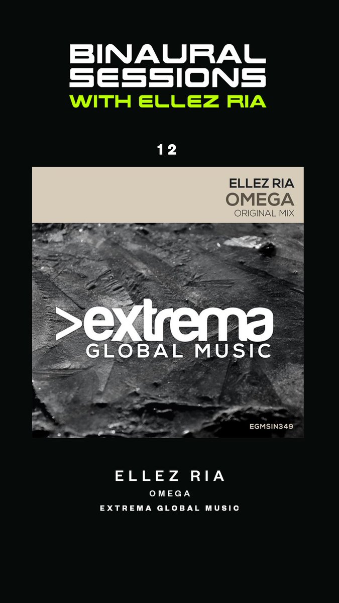 Ellez Ria / Arkam (@ellezriamusic) on Twitter photo My latest one!!
<a href="/extremaglobal/">Extrema Global Music</a> <a href="/AboraRecordings/">Abora Recordings</a>
π§πdi.fm/djmixes #BinauralSS 026 My latest one!!
<a href="/extremaglobal/">Extrema Global Music</a> <a href="/AboraRecordings/">Abora Recordings</a>
π§πdi.fm/djmixes #BinauralSS 026