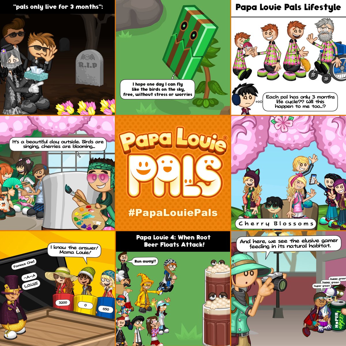 Flipline Studios blog - Papa Louie Pals: Lifestyle Update 