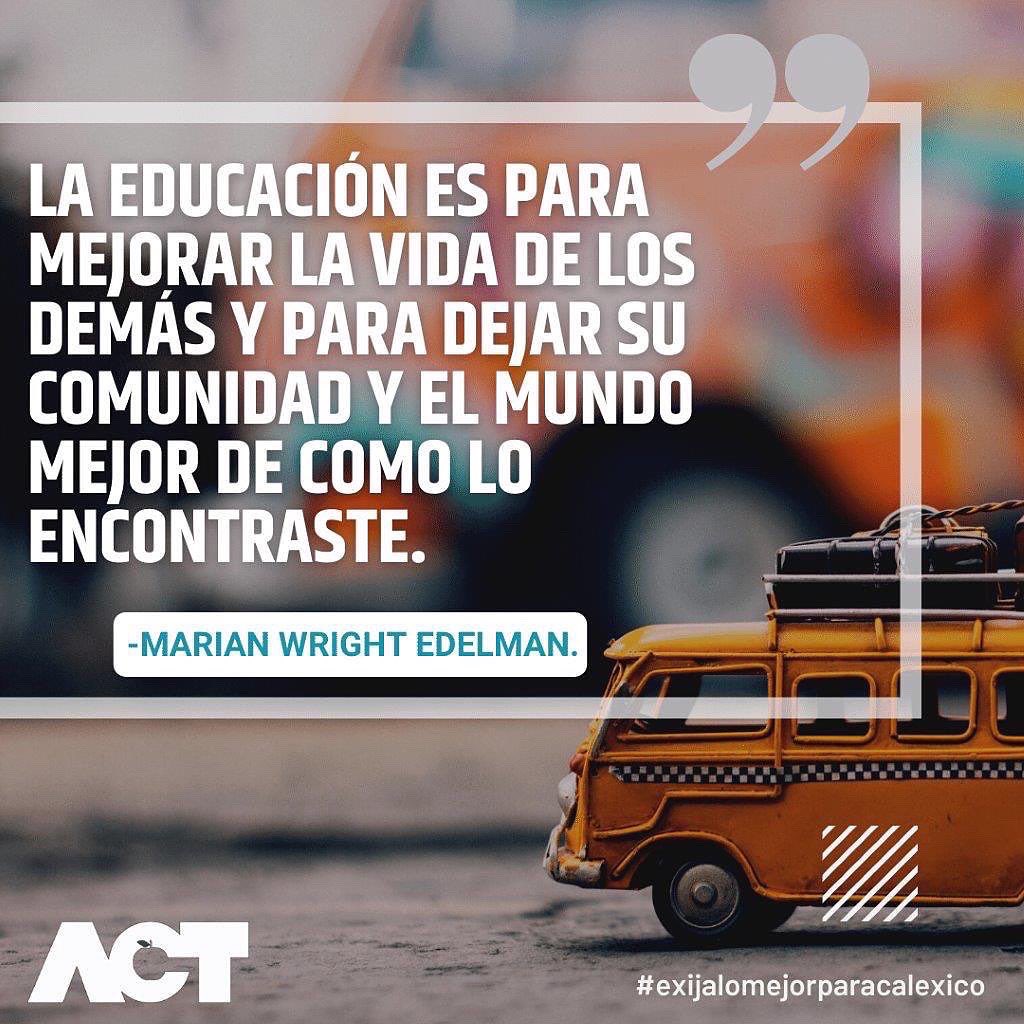 CalexicoACT's tweet photo. Please rt. Our school district needs to learn this. Nuestro distrito necesita aprender esto. #clxact #WeAreCTA #demandbetterforcalexico #exijalomejorparacalexico https://t.co/nghsHsHOcB