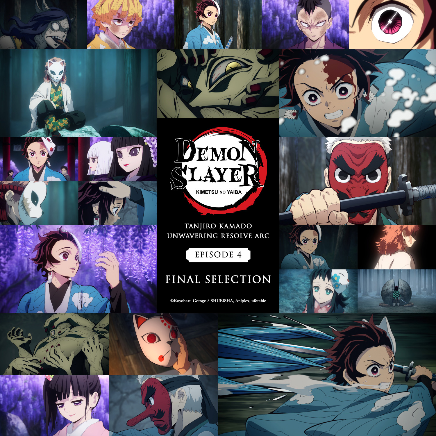 Demon Slayer: Kimetsu no Yaiba - [ Demon Slayer: Kimetsu no Yaiba ] Tanjiro  Kamado, Unwavering Resolve Arc Episode 4: Final Selection 🌊  #Kimetsu_anime_3rd