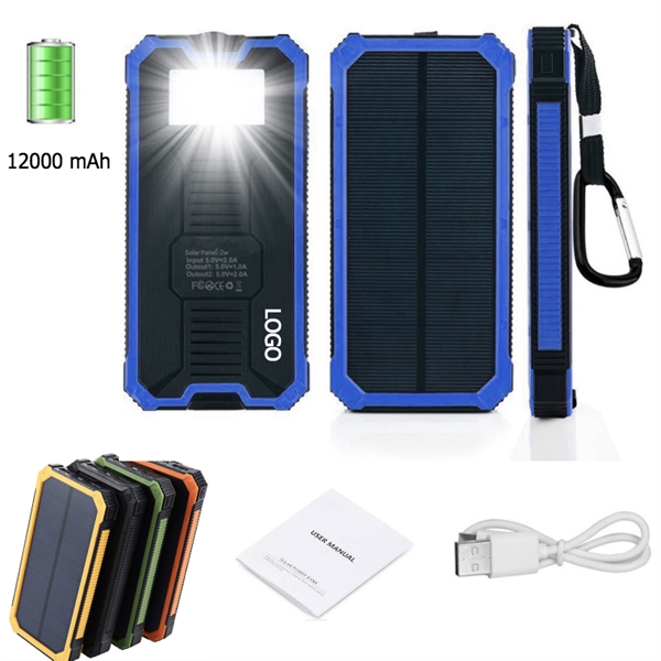 PromosmartInc's tweet photo. Portable Solar Phone Chargers -12000mAh
Portable Solar phone charger is 12,000 https://t.co/M4XKaS27uI is made of polymer battery. featured bright LED flashlight. Made of durable and reliable ABS+PC+Silicone material.Input 5V/1A, output 5V/1A and 5V/2.1A.It is equipped with comp https://t.co/oHS5sCFIHR