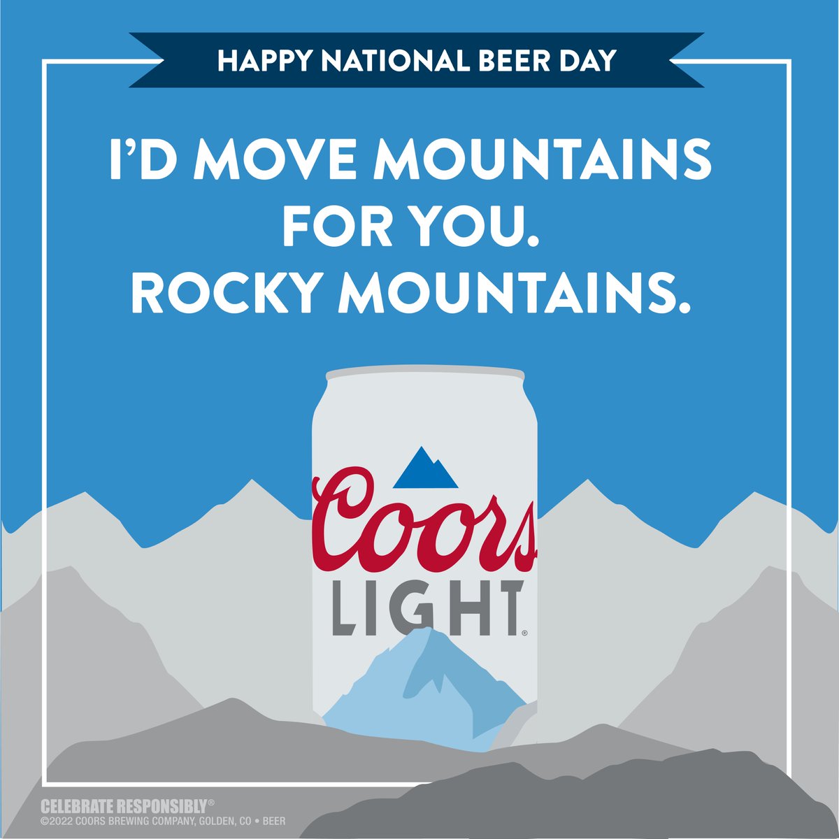 CoorsLight's tweet photo. Tag the person you want to spend #NationalBeerDay with https://t.co/qudiPXP8gW