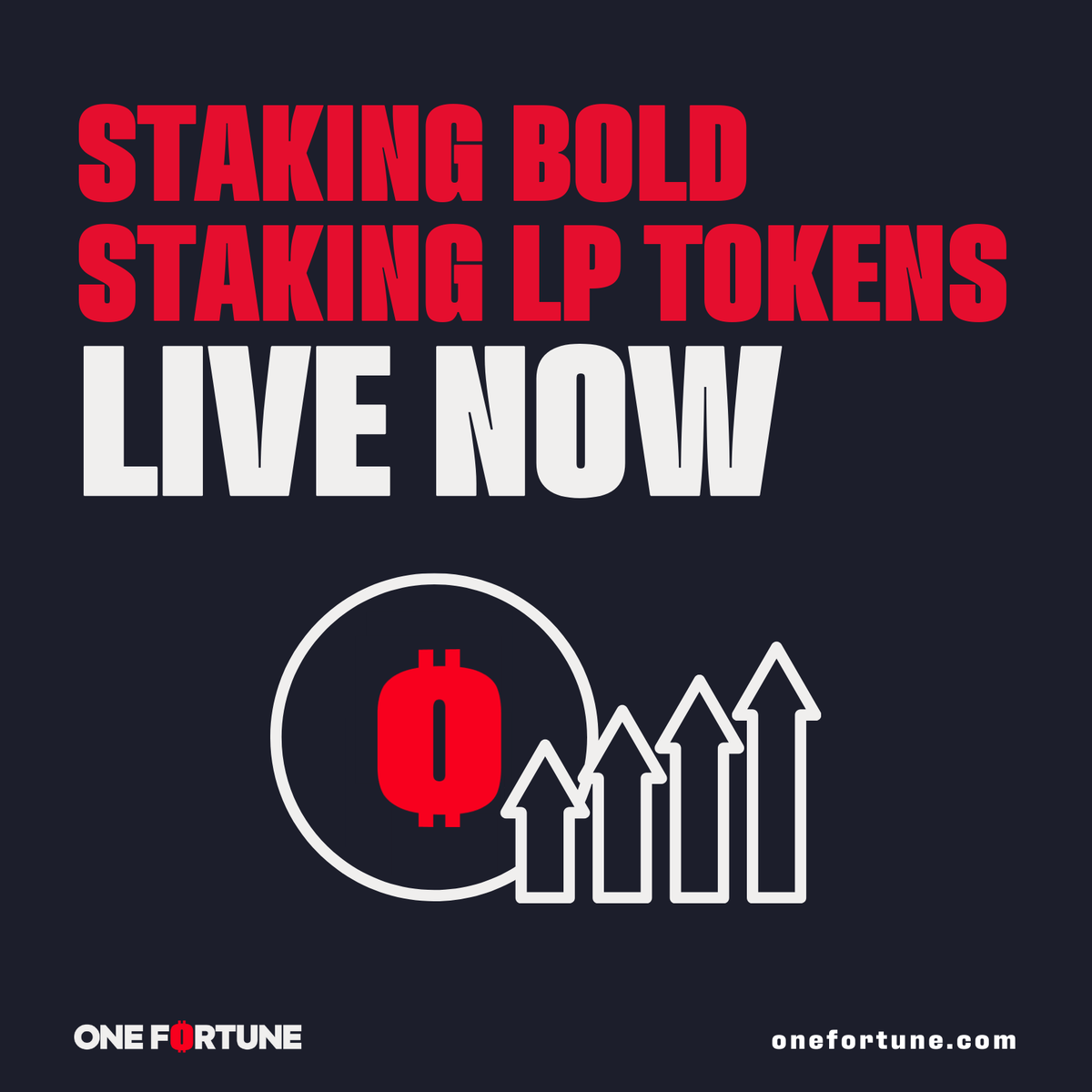 onefortune_'s tweet photo. Earn that passive income on the OneFortune Staking and Farming protocol today 🧑‍🌾

You can stake both $BOLD and BOLD-USDC LP tokens to earn 💰

https://t.co/CyOutn3q7S

#crypto #cryptocurrecy #stakingrewards #playtoearn #gamefi #staking https://t.co/HWKYHlVLZt