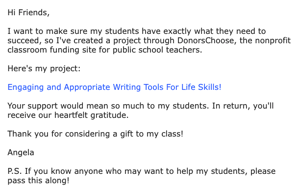 MrsBissereth's tweet photo. Donations to my classroom are currently being matched!  https://t.co/HYktf7UhHA 
Angela https://t.co/u8KoupyaLl
