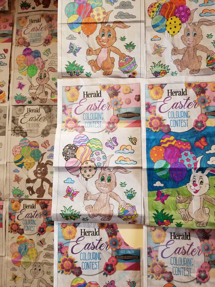 How_sweet_inc's tweet photo. Well we got the new wallpaper up yesterday and I think the place has never looked so fabulous.
Just a quick reminder the colouring contest deadline is end of day Wednesday April 13th. Make sure to get your entries in.
#eastercolouringcontest #lethbridgeherald #yql #lethbridge https://t.co/m6Afh9KNcE