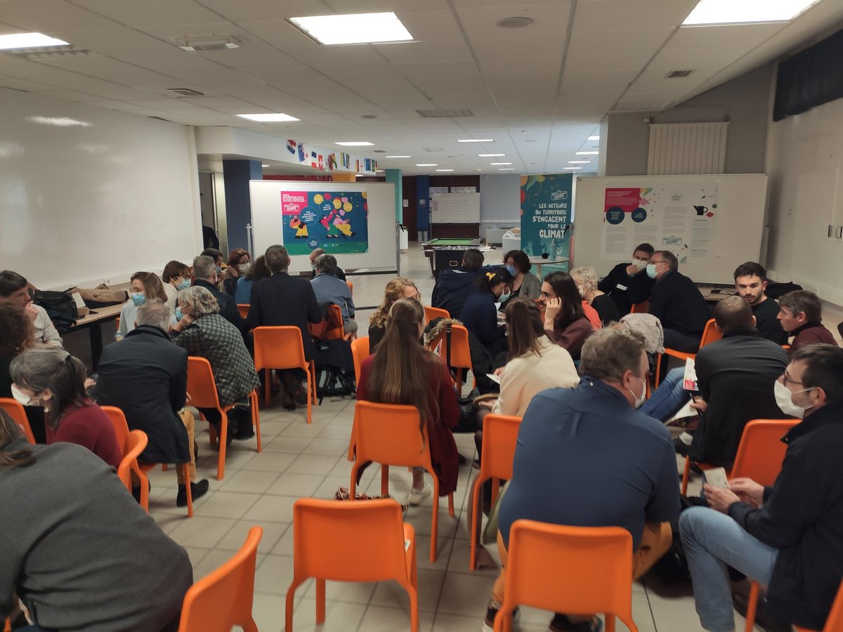 On parle #gouvernance locale du #Climat à #Brest avec la restitution d'un cycle d'ateliers prospectifs ET participatifs !