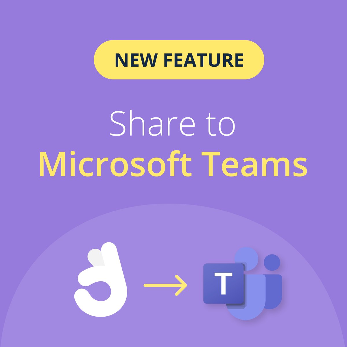 We're over the moon about introducing our latest integration with #MicrosoftTeams 🎉

You can now publish all your #quizzes and #flashcards directly to Microsoft Teams; how exciting! 🤩😍

Search topics hubs.li/Q017D9h40

#edtech #teachers #edutwitter