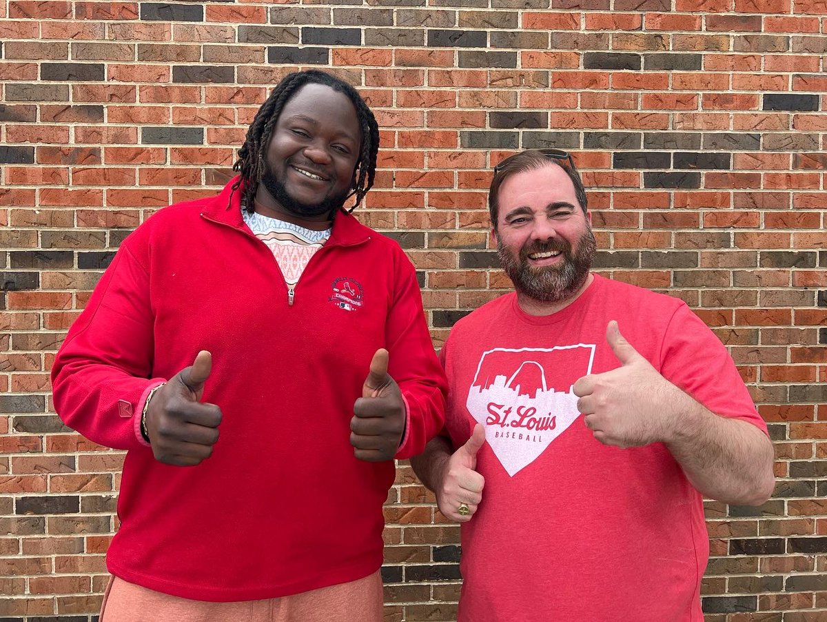 mpm_stl's tweet photo. Take me out to that ball game 🎶⚾️ Happy Opening Day Cardinal Nation! Not sure how our staff evaded the Red Bird Flu this year 👀 https://t.co/3NdKw6i5xy