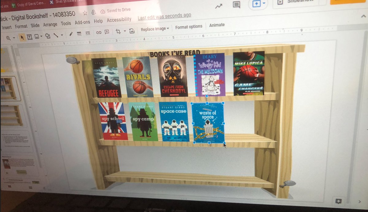 JParsons_DCS's tweet photo. Got to see @kmmc94 in action promoting student choice with class book clubs, then worked with students on creating their own digital bookshelf! Excited to see this project through - creating Sites for each class with rec's and summaries! @DublinSchools https://t.co/xC3vpiD4BY