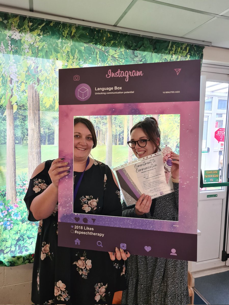 Rebecca_Birds's tweet photo. Congratulations to Miss Jones @fazakprimary for showing a 'Commitment to Communication'. A truly dedicated member of staff putting the children's communication at the heart of everything she does! 💜🌟@LanguageBoxSLT #LBawards #youvebeenspotted #CommitmenttoCommunication https://t.co/jexAKa9mlE