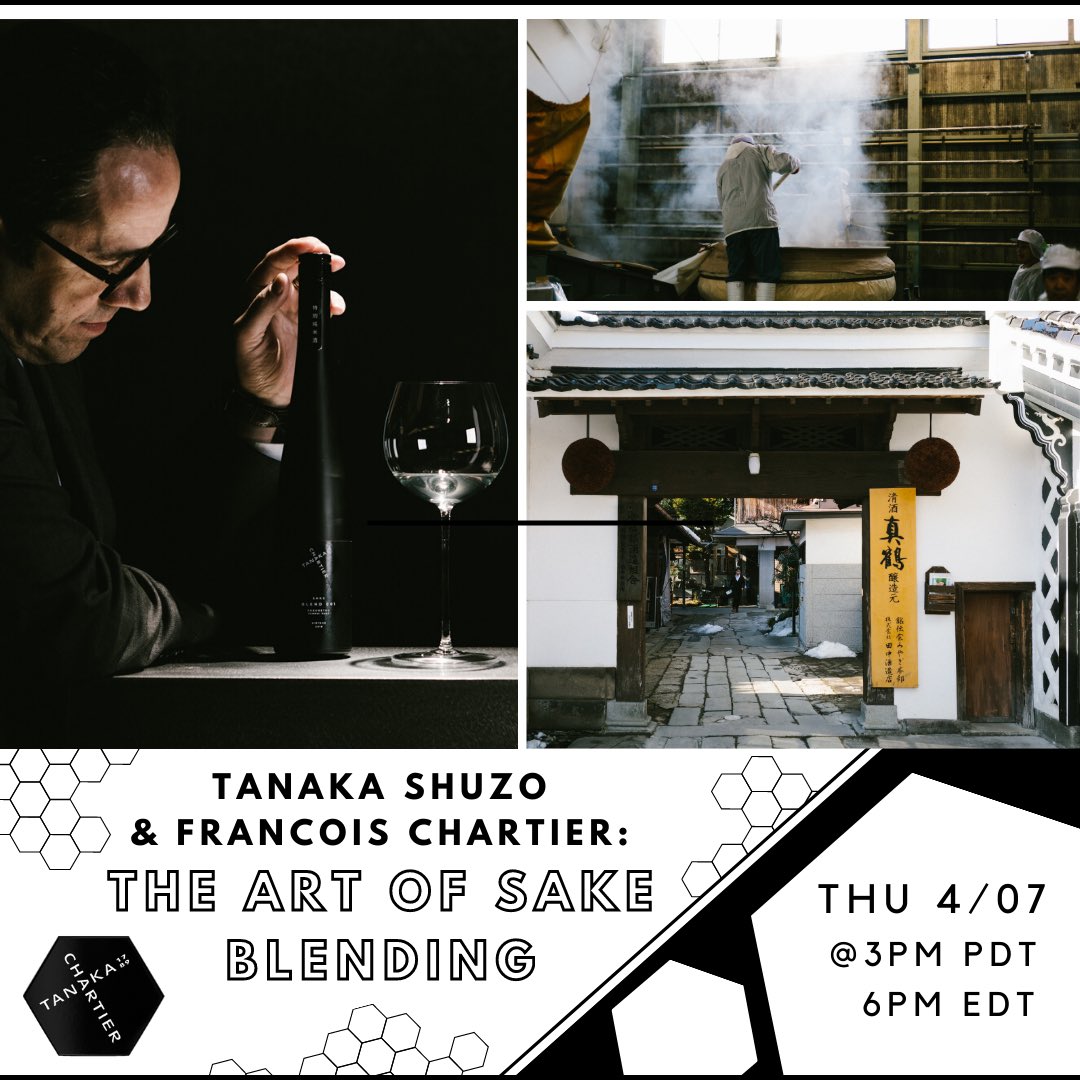 Takao_MT's tweet photo. Today’s webinar from Mr Francois Chartier “the art of sake blending”
Visit Sake School of America for link details.
#sakelovers #sakefans https://t.co/hLpFnUYmuV
