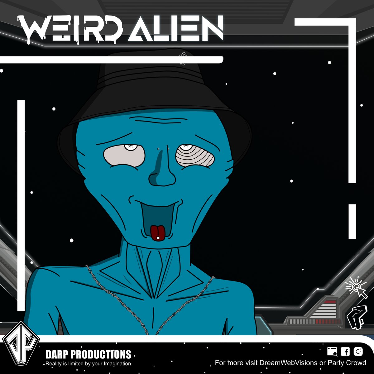 weird_alien_dp's tweet photo. @NFTWooman What do you think about this?😇 https://t.co/PcZHsWclMU