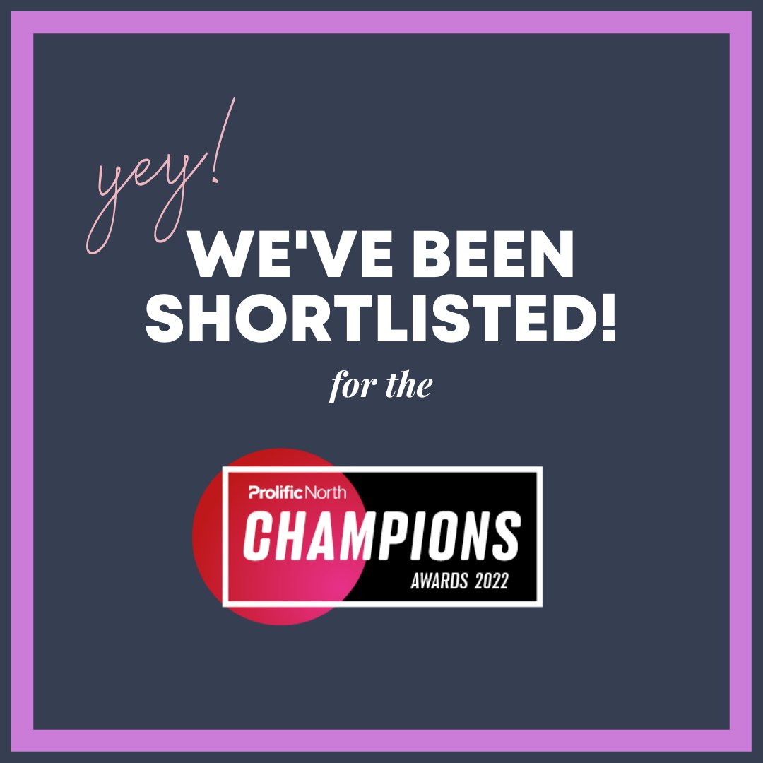 temptagency's tweet photo. We are buzzing π to be shortlisted for @ProlificNorth North Champions Awards! ππ»
Our #Brand, #PR and #Social project with Bitter Twisted has made the cut for 'Small Budget B2C Campaign of the Year'.
#CelebrateTheNorth #TeamTempt #Finalists https://t.co/SzylbbhaRa