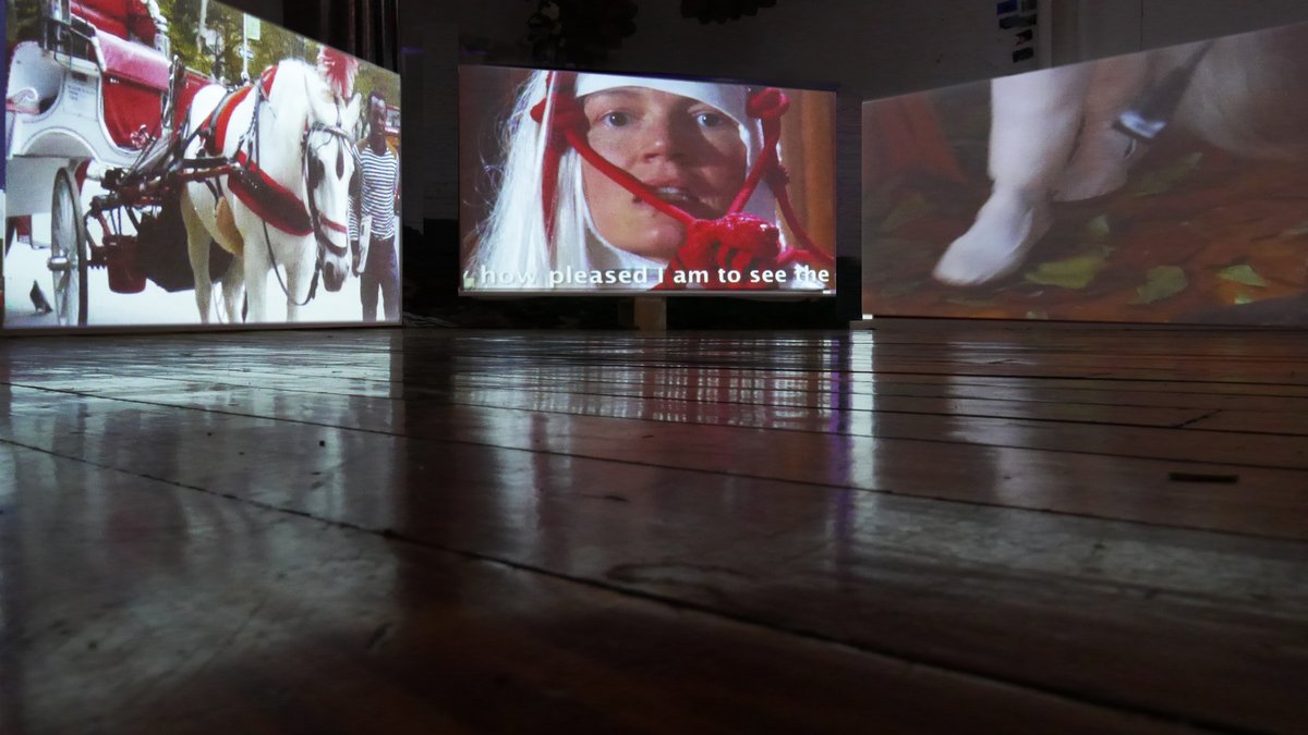DoppelHouse's tweet photo. Rescheduled Event: Artist Lenore Malen Wednesday April 13 5pm Pacific. Rescheduled Event with the founder of the New Society for Universal Harmony, joining Antoinette LaFarge for a conversation in the Art, Hoax, and Provocation artist talk series - https://t.co/mwh1hMQGKi https://t.co/h8fyLxmlI3