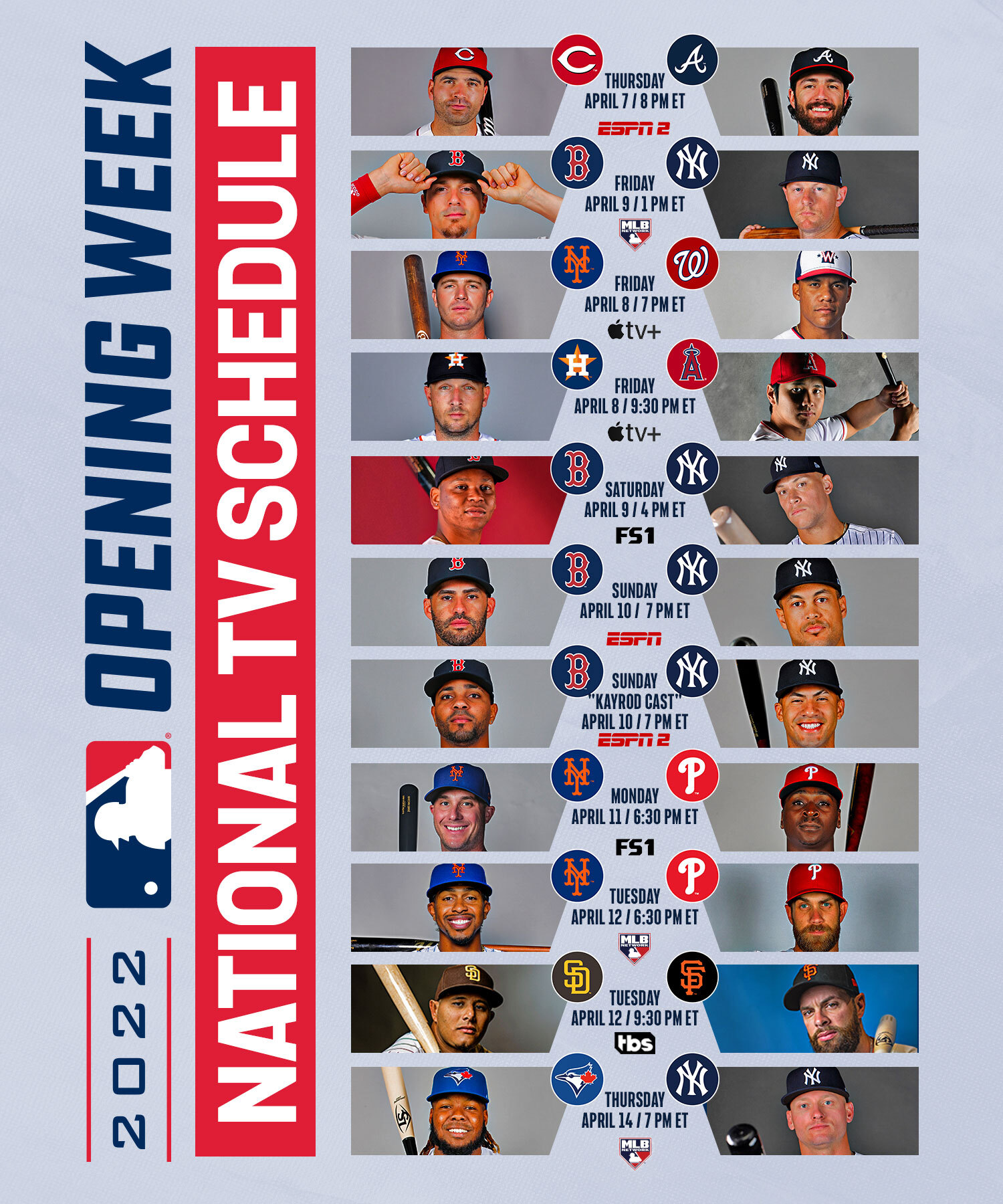 MLB Network TV Schedule  MLBcom