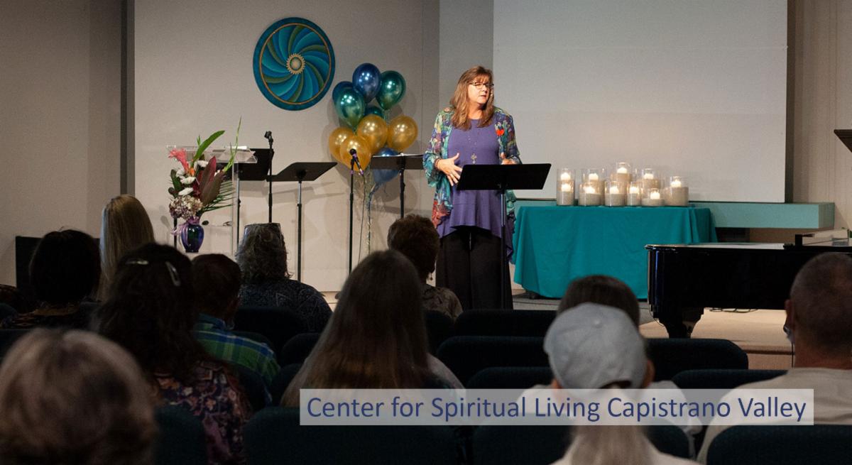 CSLCV's tweet photo. TBT - September 5th, 2021, Rev. Alice's first Sunday at CSL Capistrano Valley. There was an after-party -- cake, balloons, dancing... well, not dancing. But it was exciting and we had fun!
#SanClemente #CenterforSpiritualLiving #CapistranoValley #RadicalInclusivity https://t.co/zEwidD6BtM
