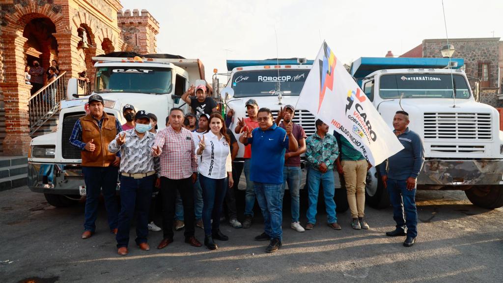 caroviggiano's tweet photo. Para convertir a #Hidalgo en una atractiva oferta turística nacional e internacional tendremos el #TrenTolteca que conectará a nuestro estado con el AIFA y la #CDMX. ¡En #VillaDeTezontepec nos unimos por un #HidalgoMuchoMejor!

#LaHoraDeLaGobernadora https://t.co/A9K926YDTJ