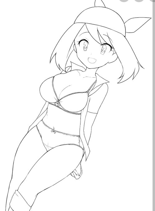 線画ほぼできた
下着を描くのはほんとに楽しいな( ' ∪ ` *) 